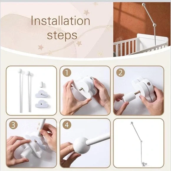 Crib Mobile Arm - Picture 8 of 8